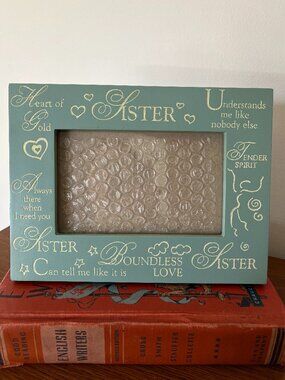 Burnes Photo Frame 4 x 6 "Sister"